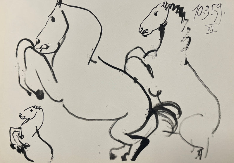 Toros y Toreros (Bulls and Bullfighters) - Pablo Picasso