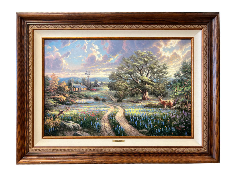 Country Living by Thomas Kinkade Limited Edition of 24 R/E Canvas