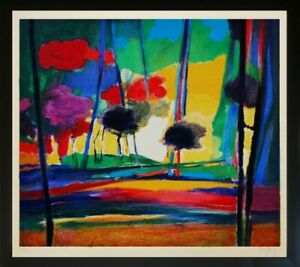 L'Oree Du Bois (The Edge of the Wood) by MARCEL MOULY Framed Fine Art
