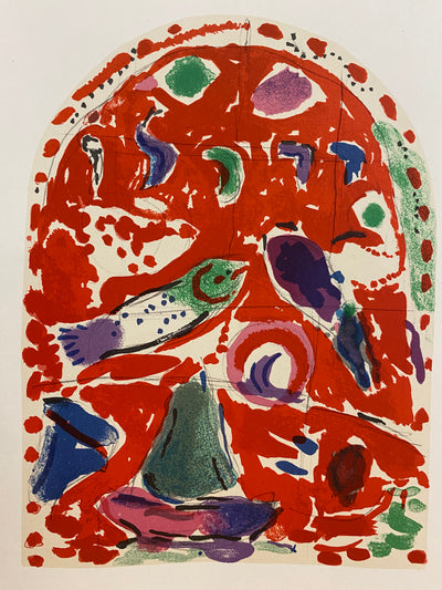 The Jerusalem Windows - Tribe of Zebulun by Marc Chagall