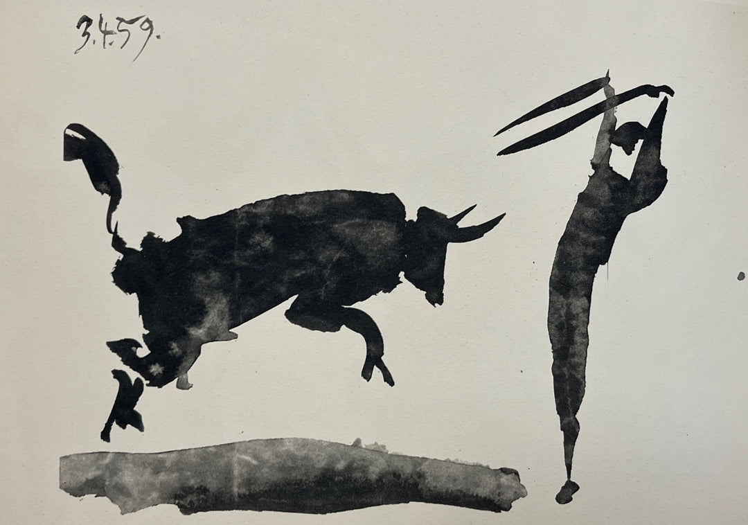 パブロ・ピカソ画集 洋書 闘牛と闘牛士 TOROS Y TOREROS