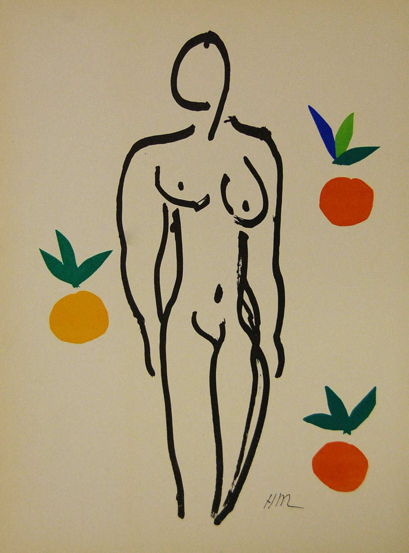 Nu Aux Oranges by Henri Matisse
