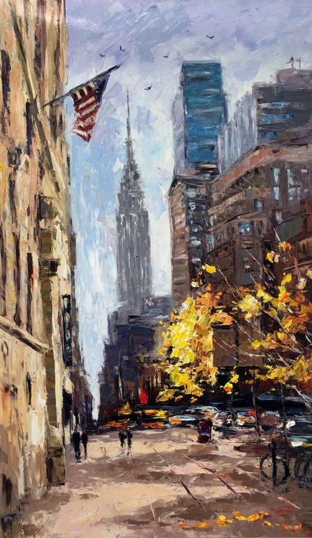 Empire State of Mind by Elena Bond UNFRAMED Giclee