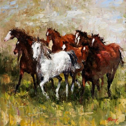 High Meadow by Elena Bond UNFRAMED Giclee