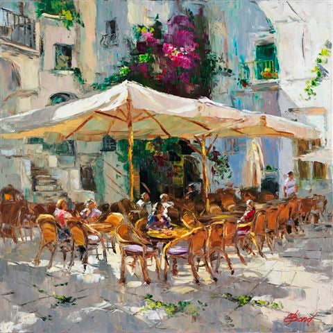 Café Antalya Elena Bond UNFRAMED Giclee