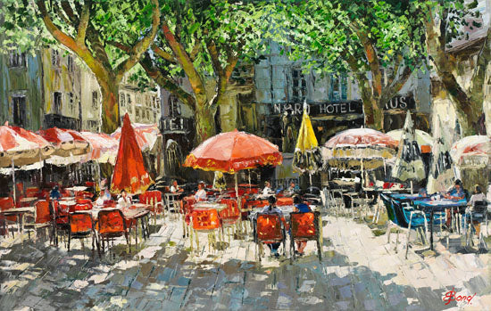 Café Arles by Elena Bond