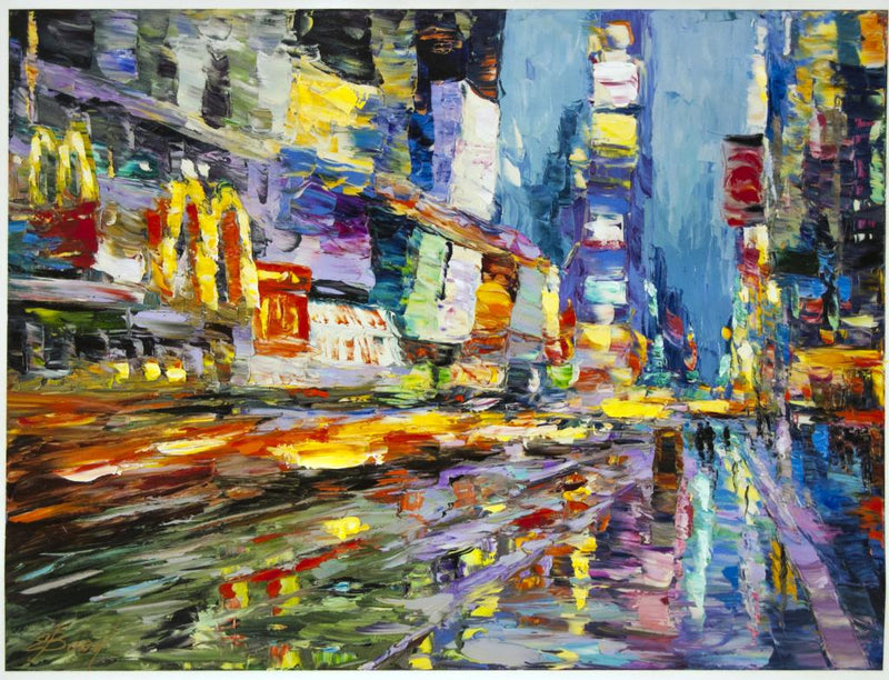 Color the City by Elena Bond UNFRAMED Giclee