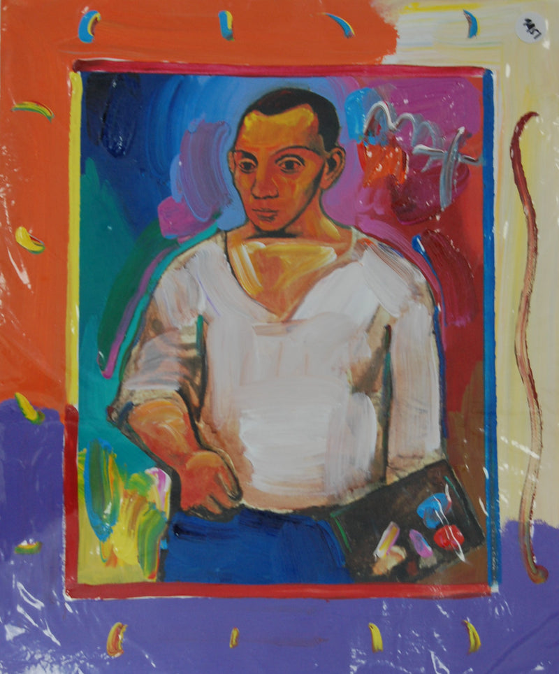 Masters Suite: Portrait of Young Pablo Picasso I by Peter Max