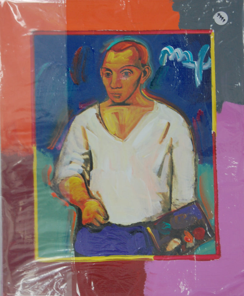 Masters Suite: Portrait of Young Pablo Picasso I by Peter Max
