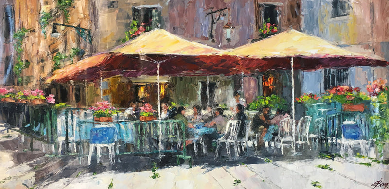 Noon Café by Elena Bond