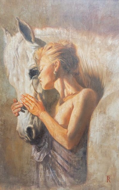 Tomasz Rut "Equinia" Original Oil on Canvas