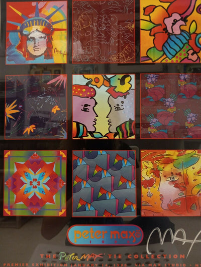 Peter Max Memorabilia: Peter Max Poster (Hand Signed by Peter Max)