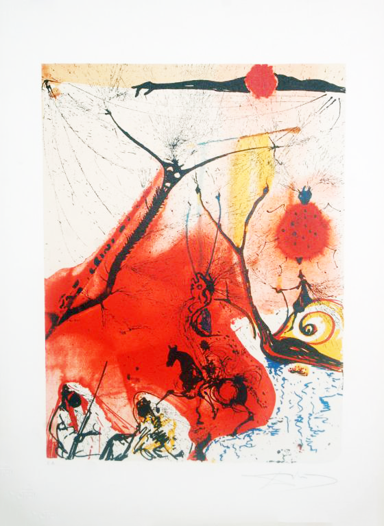 Dream the Dream by Salvador Dali Hand Signed