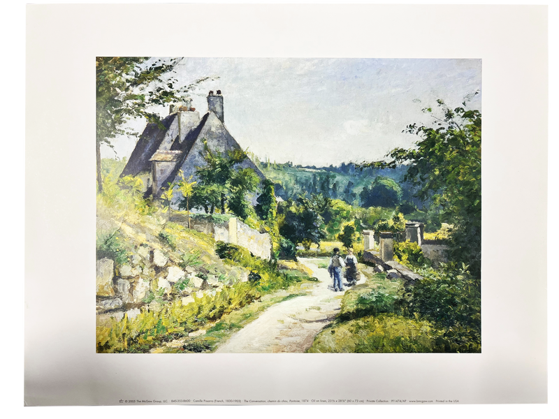 The Conversation by Camille Pissaro