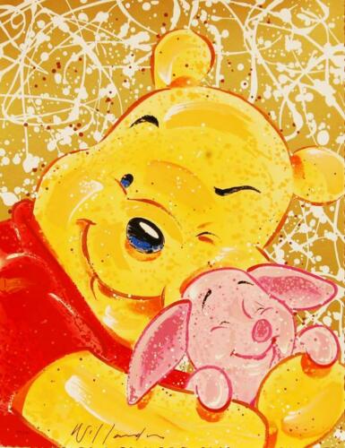 Very Important Piglet Original Disney Print Hand Signed By David Willardson