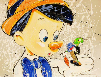 Boy Oh Boy Original Disney Serigraph Hand Signed By David Willardson