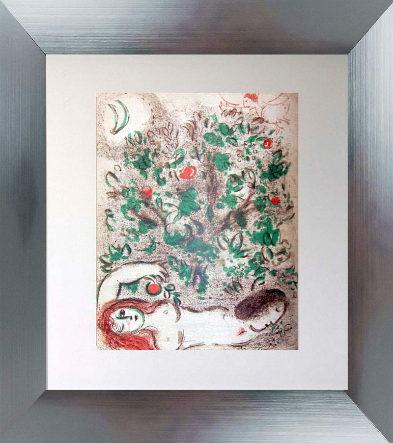 Heaven by Marc Chagall Original Colo Lithograph