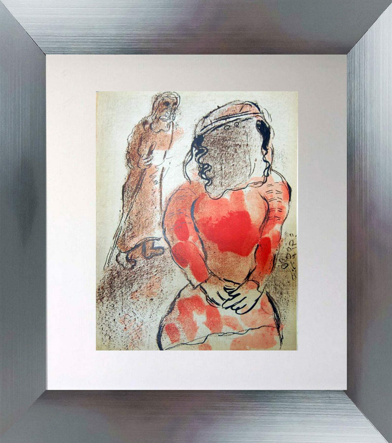 Tamar Belle-Fille From Judah by Marc Chagall Original Color Lithograph