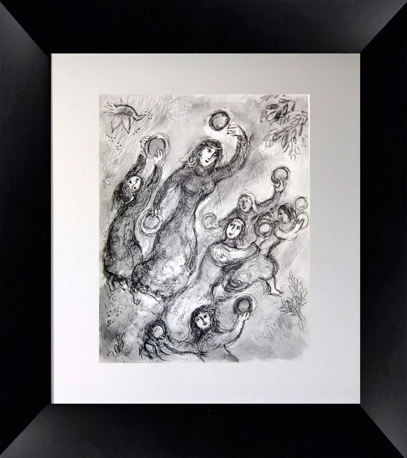 Mary The Prophetess by Marc Chagall Original Lithograph 1960