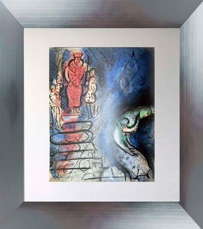 Assuerus Hunting Vasthi by Marc Chagall