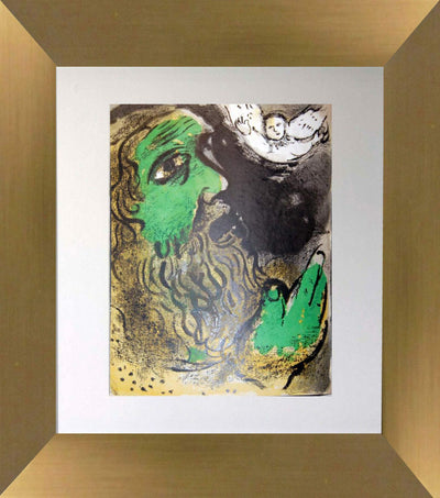 Job in Stones by Marc Chagall