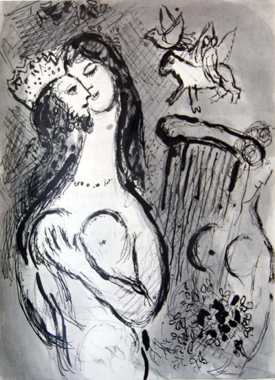 Cantique Des Cantiques (Song of Songs) by Marc Chagall