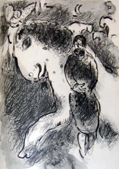 Vision Of Zachariah by Marc Chagall