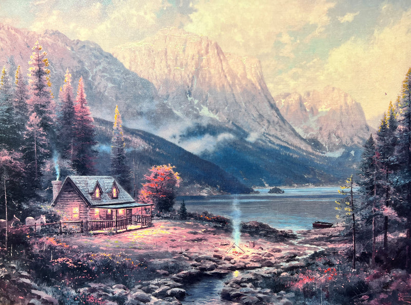 Beginning of A Perfect Day by Thomas Kinkade Limited Edition 2950 S/N
