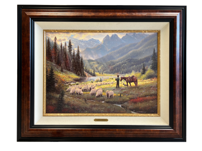 He Leadeth Me by Mark Keathley Original Giclee on Canvas