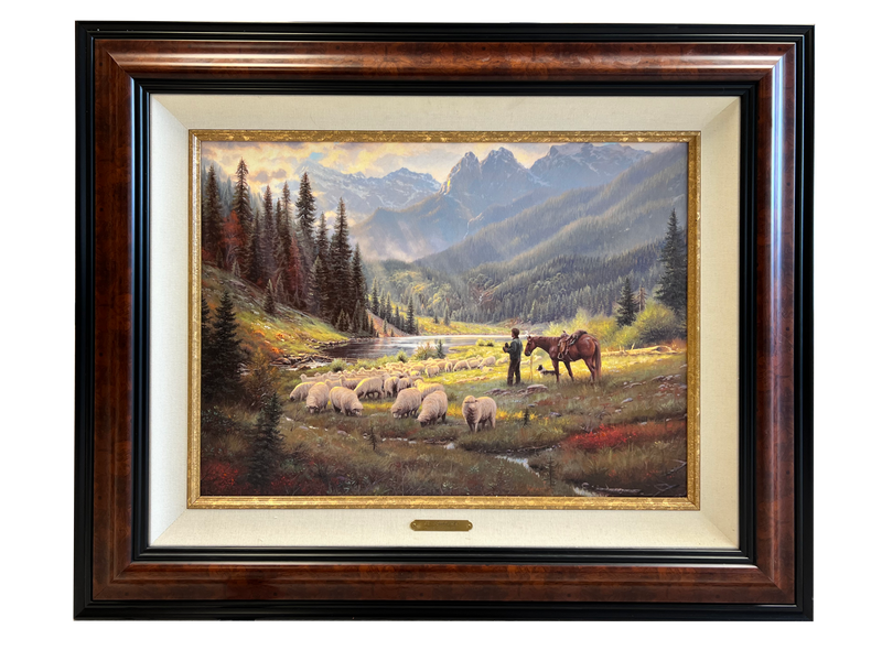 He Leadeth Me by Mark Keathley Original Giclee on Canvas