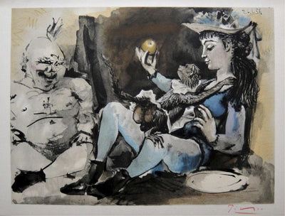 Verve 1954 II by Pablo Picasso Original Lithograph 1954