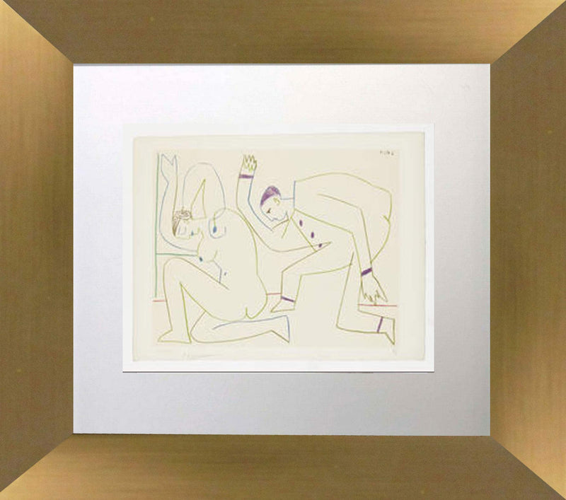 Verve VIII by Pablo Picasso Original Lithograph 1954