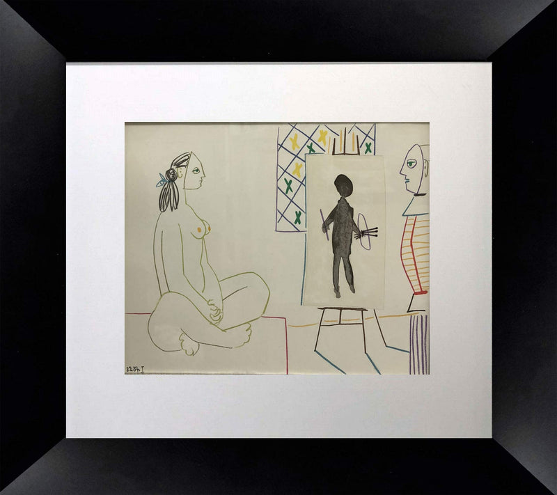 Verve 1954 VIII by Pablo Picasso Original Lithograph