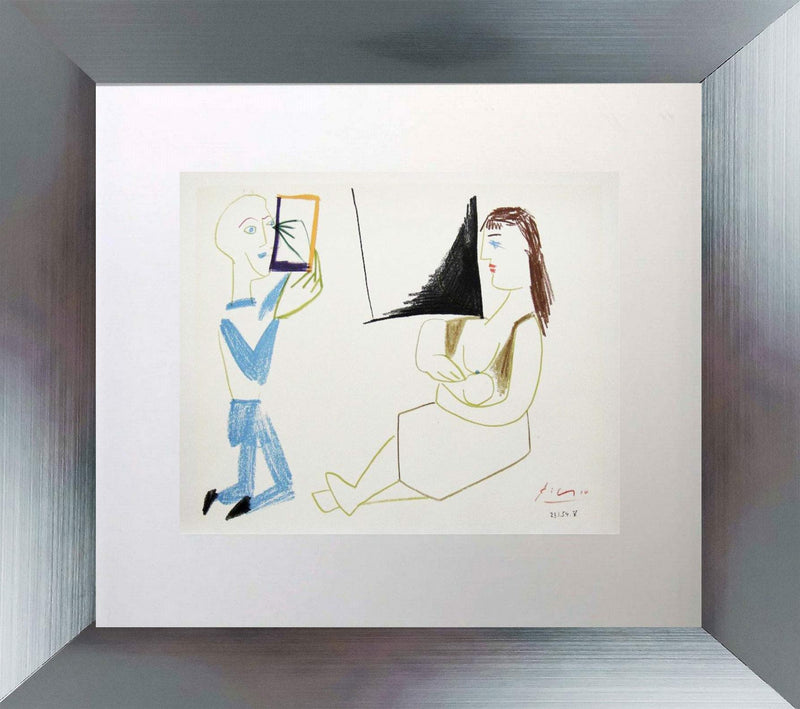 Verve 1954 VIII by Pablo Picasso Original Lithograph