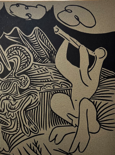 Danseurs et Musicien (dancers and musician) By Pablo Picasso