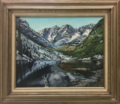 Landscape 44 William Vincent Kirkpatrick Framed Fine Art Painting Canvas