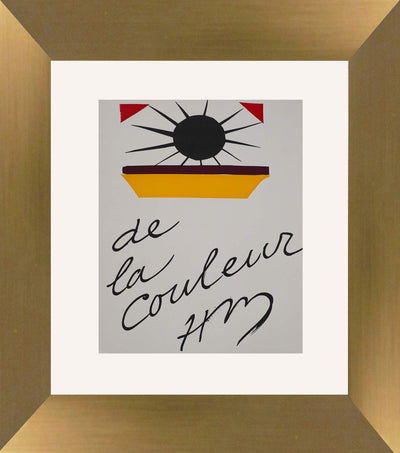 De La Couleurs by Henri Matisse 1943