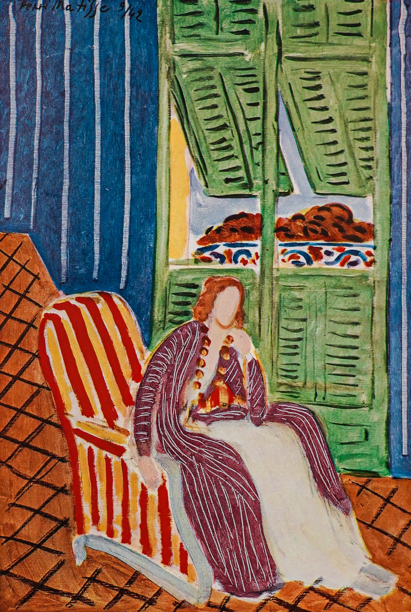 La Robe Violette by Henri Matisse 1943