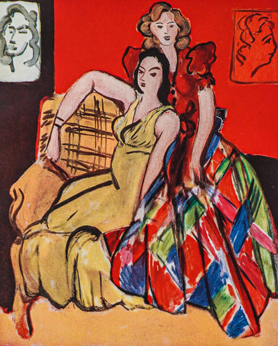 La Robe Jaune et la Robe Ecossaise by Henri Matisse 1943