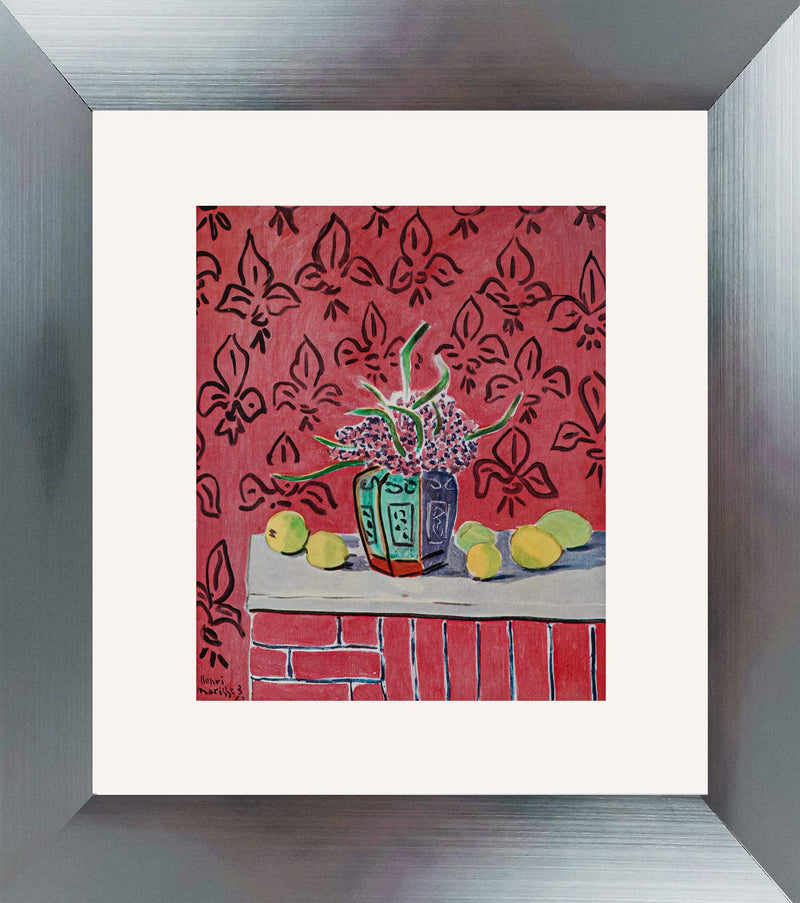 Citrons sur Fond Rose Fleurdelise by Henri Matisse 1943
