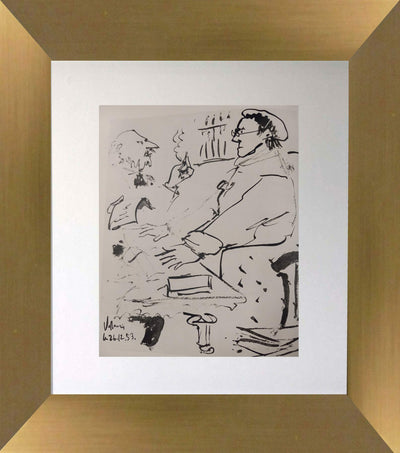 Verve 1954 by Pablo Picasso Original Framed Lithograph