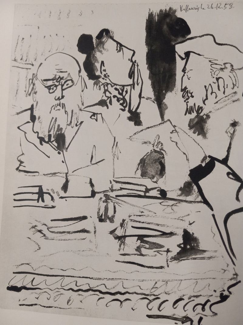 Verve 1954 by Pablo Picasso Original Framed Lithograph