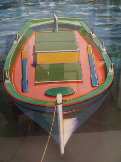 Green Lagoon By Igor Medvedev - Original Framed Print Hand Signed Edition Of 50