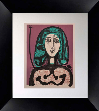 La Femme A La Resille by Pablo Picasso