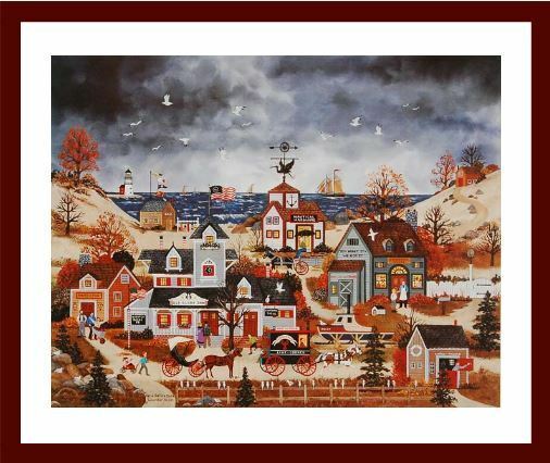 Home Before Dark By Jane Wooster Scott - Original Framed Hand Signed Limited Edition