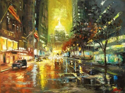 One Great City - Elena Bond - 2016 - Framed Decorative Art Work