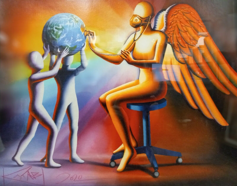 Spiritual Diagnosis by Mark Kostabi