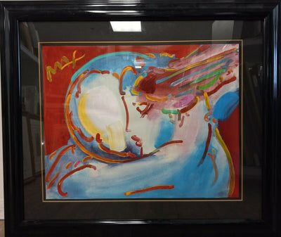 Peace By the Year 2000 By Peter Max Frame - Signed Contemporary Fine Art