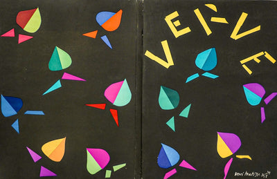 Verve Vol 2, #8 Cover by Henri Matisse 1940
