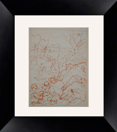 Hunting Scene 1 by Andre Derain 1940